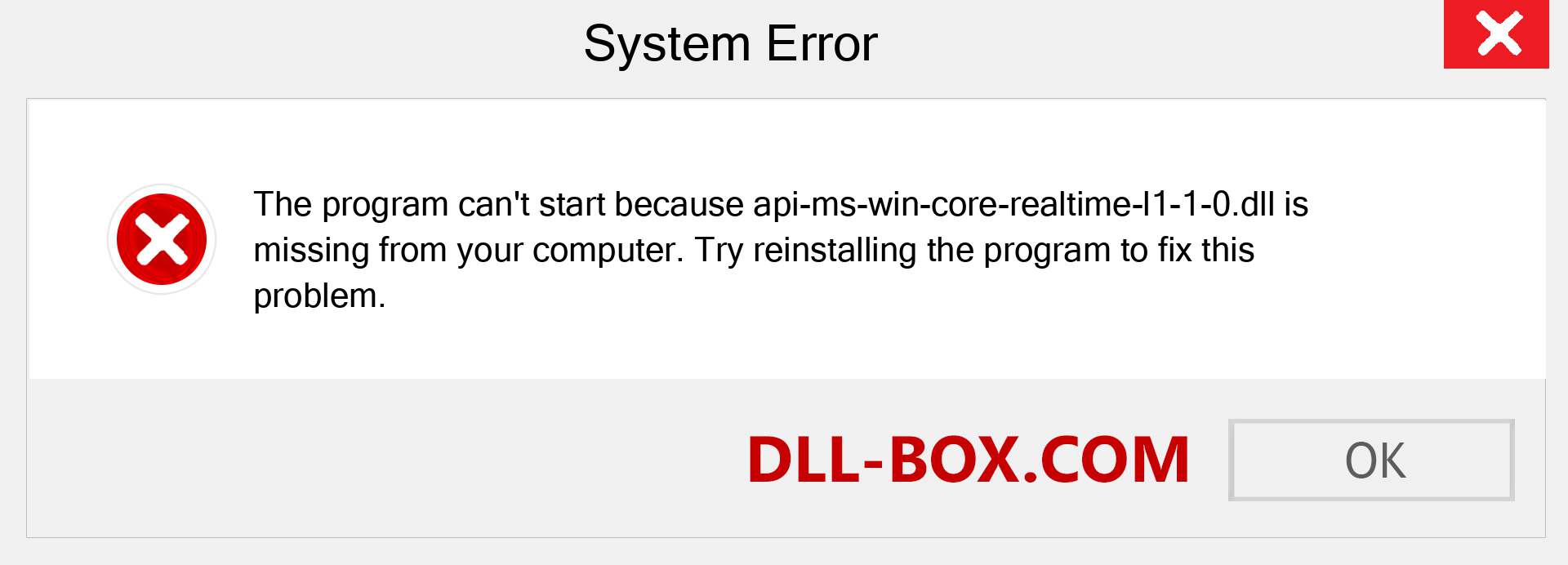  api-ms-win-core-realtime-l1-1-0.dll file is missing?. Download for Windows 7, 8, 10 - Fix  api-ms-win-core-realtime-l1-1-0 dll Missing Error on Windows, photos, images